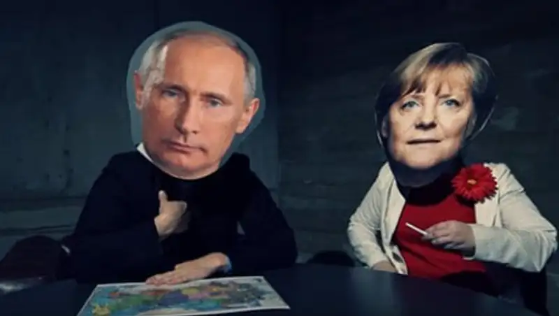 Ролик с Путиным, Меркель, Трампом и Обамой рвет рейтинги в сети