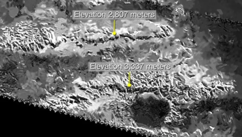 Астрономы НАСА нашли самую высокую гору на Титане