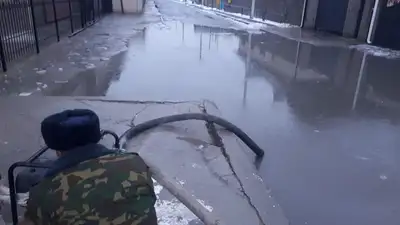 Как в Шымкенте борются с паводками, рассказали МЧС, фото - Новости Zakon.kz от 05.02.2023 14:35