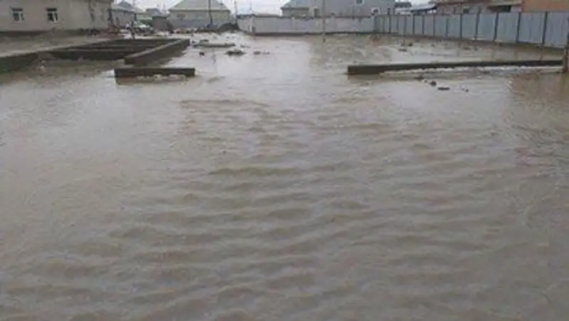 Талые воды смыли около 40 домов в Кызылординской области