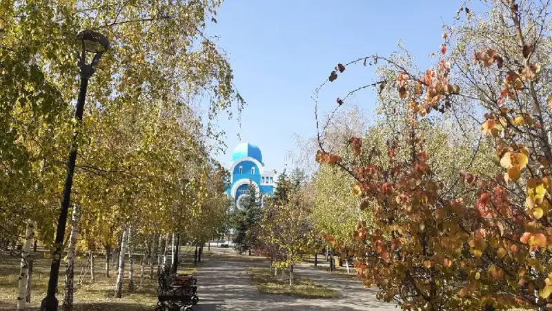 Астана, парк, осень, фото - Новости Zakon.kz от 23.09.2022 17:25