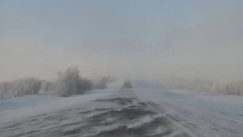 В Акмолинской области закрыто движение для автотранспорта