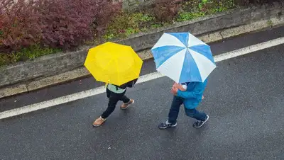 штормовое предупреждение, фото - Новости Zakon.kz от 26.04.2022 18:35