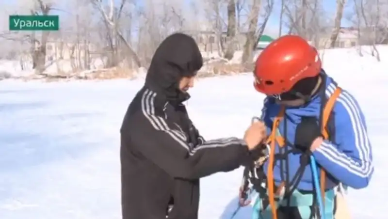 В Уральске состоялись соревнования по технике лыжного туризма