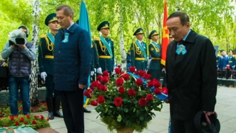 В Астане почтили память воинов, погибших в Великой Отечественной войне