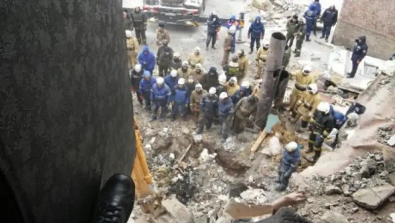 В уцелевшей части дома, пострадавшего от взрыва котла, можно жить