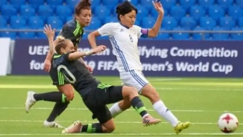 Женская сборная Казахстана проиграла Уэльсу в отборе чемпионата мира-2019