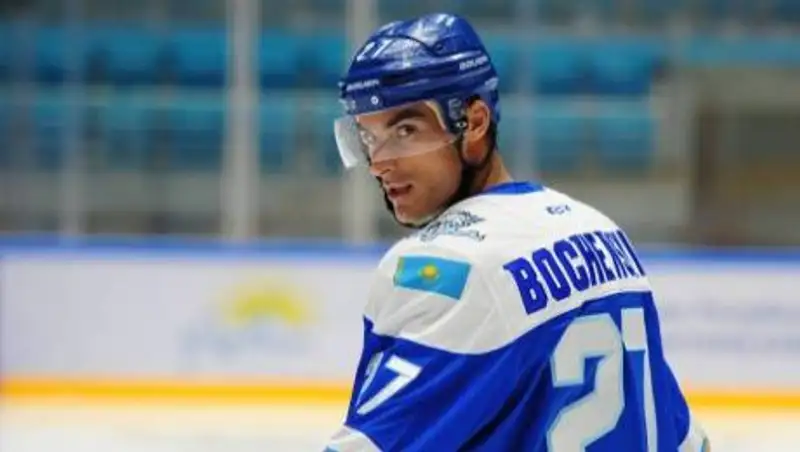 Капитан "Барыса" покинул площадку после удара в голову от экс-игрока сборной Казахстана