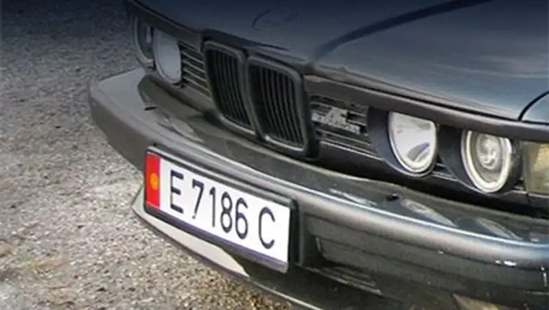 Количество временно везенных в РК кыргызских автомобилей сократилось в шесть раз