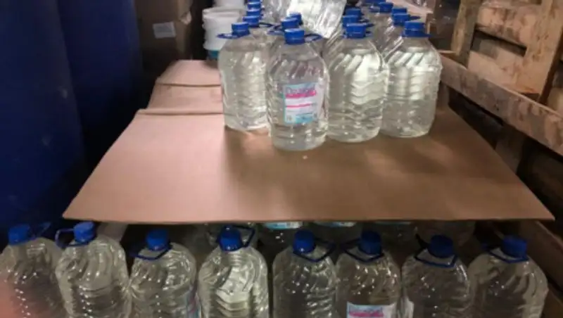 Два факта спекуляции антисептиками выявили в Костанайской области