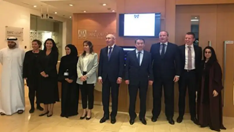 Состоялась встреча Мами с представителем Дубайского Международного финансового центра