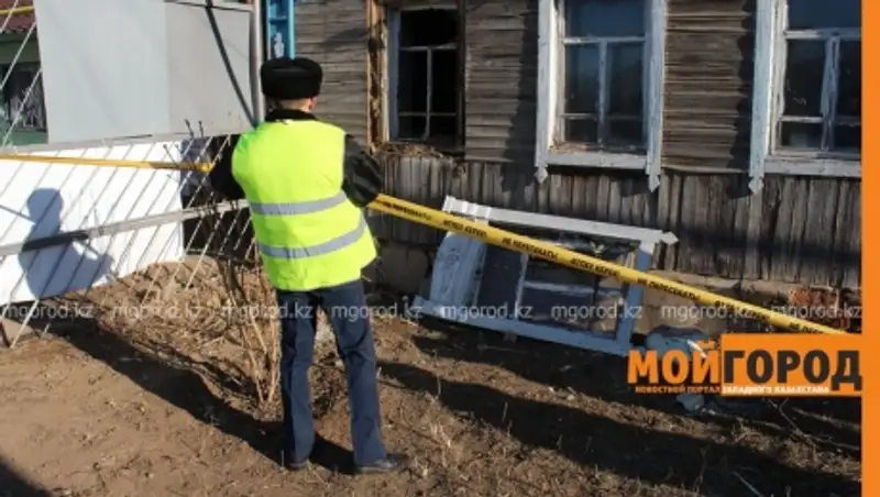 В Уральске в пожаре в частном доме погиб человек