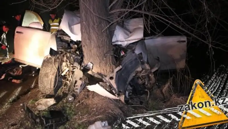 Женщина погибла в жутком ДТП в Алматинской области