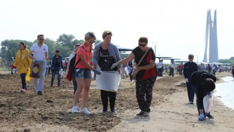 Североказахстанцы очистили берега более 200 озер в рамках акции  #Birge #Taza Qazaqstan