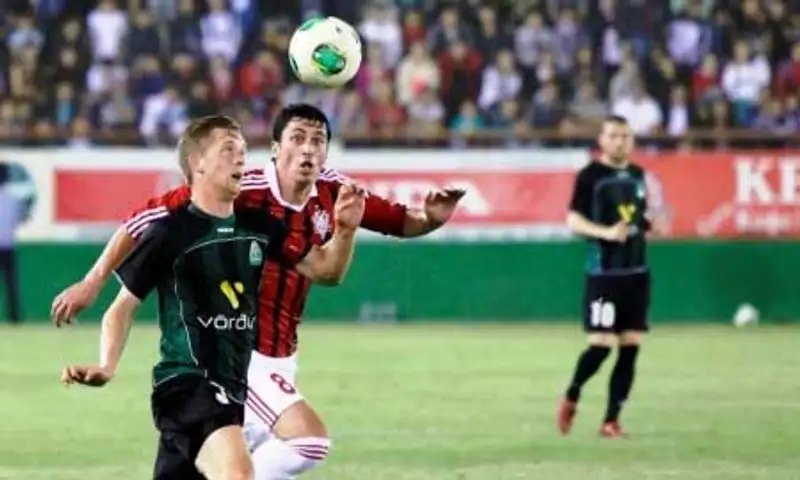 «Актобе» в первом матче третьего отборочного раунда Лиги Европы победил исландский «Брейдаблик» - 1:0 (фото), фото - Новости Zakon.kz от 02.08.2013 15:15