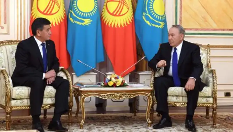 Назарбаев: Между Кыргызстаном и Казахстаном нет проблем, которые невозможно решить