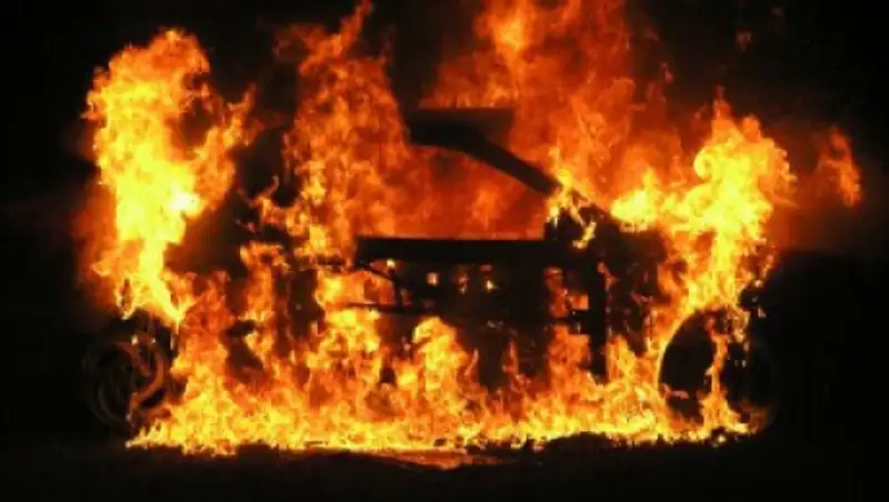 Тело мужчины обнаружено в сгоревшей в Кокшетау машине