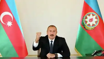 Пресс-служба президента Азербайджана, фото - Новости Zakon.kz от 09.10.2020 19:36