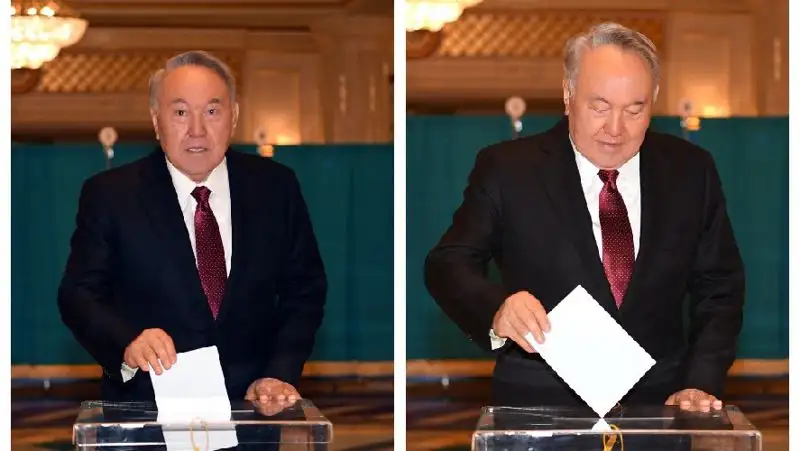 Нурсултан Назарбаев проголосовал на выборах, фото - Новости Zakon.kz от 20.11.2022 11:35