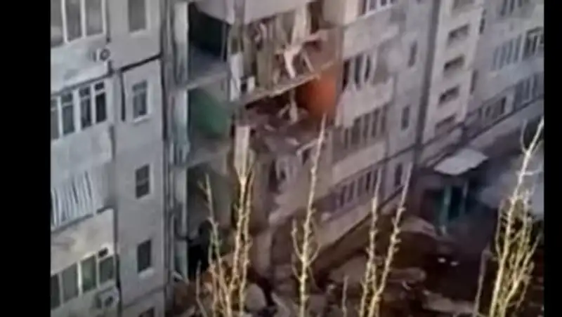 Мужчина, распространивший видео с "обрушением дома в Семее", пойдет под суд