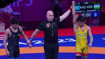 Борьба ЧА Медаль, фото - Новости Zakon.kz от 14.04.2023 12:43