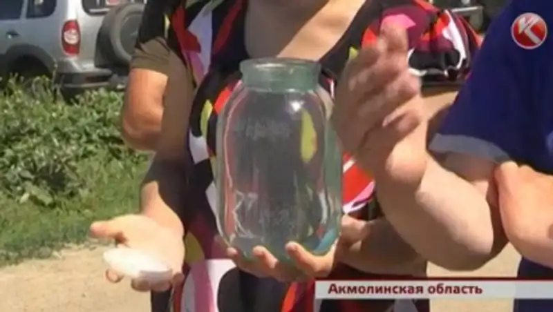 Акмолинские сельчане заставили чиновников пить вонючую воду