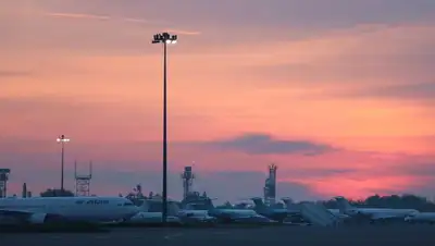 аэропорт самолет Аir Astana, фото - Новости Zakon.kz от 05.08.2022 15:33