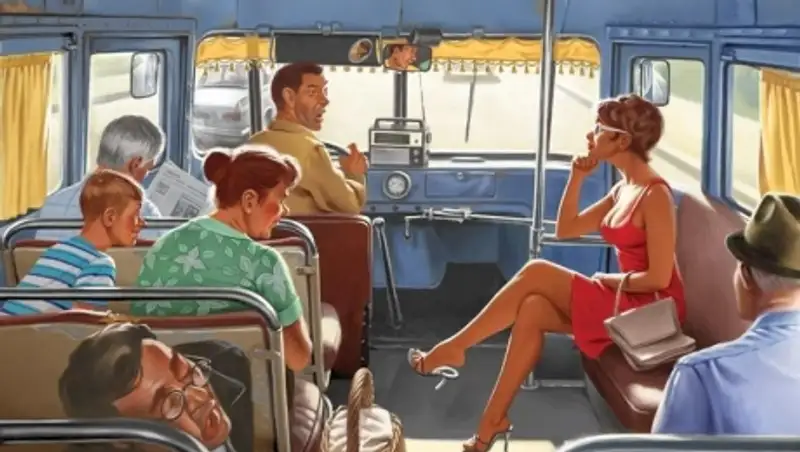 Потрясающий советский пин-ап