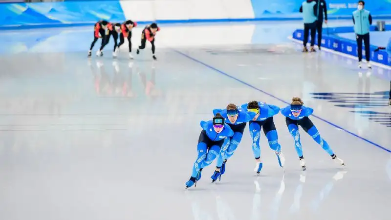 конькобежный спорт, фото - Новости Zakon.kz от 30.01.2022 21:50