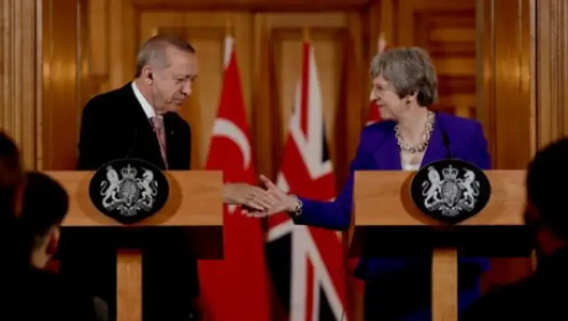 Мэй захотела сотрудничать с Эрдоганом