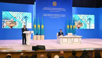 Глава государства провел встречу с общественностью Туркестанской области, фото - Новости Zakon.kz от 27.09.2022 16:02