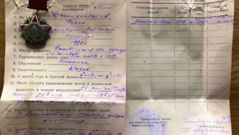 Редакция zakon.kz ищет героя ВОВ или его родных