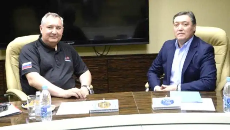 Аскар Мамин и Дмитрий Рогозин обсудили вопросы развития Байконура