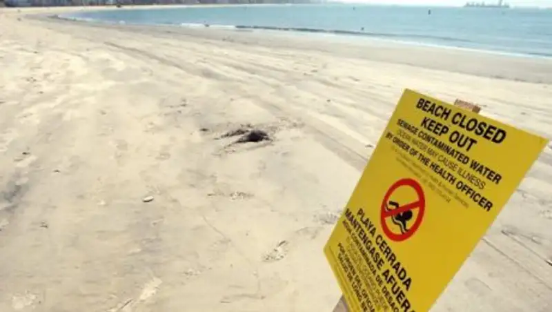 В Калифорнии закрыли пляжи из-за масштабного прорыва канализации