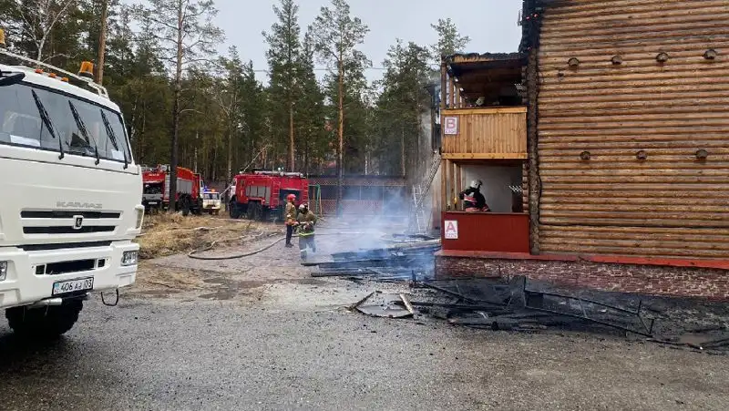 Пожар , фото - Новости Zakon.kz от 22.10.2022 19:48