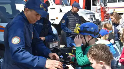 Пожарные в СКО, фото - Новости Zakon.kz от 30.05.2023 12:03