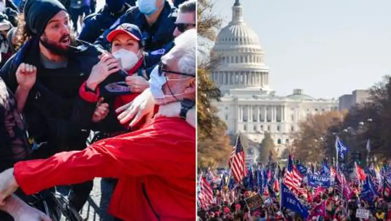 В Вашингтоне произошли стычки между сторонниками и противниками Трампа