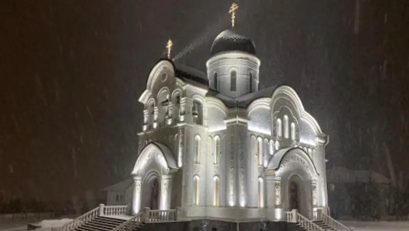 В построенном в Алматы Храме впервые пройдет Рождественское богослужение