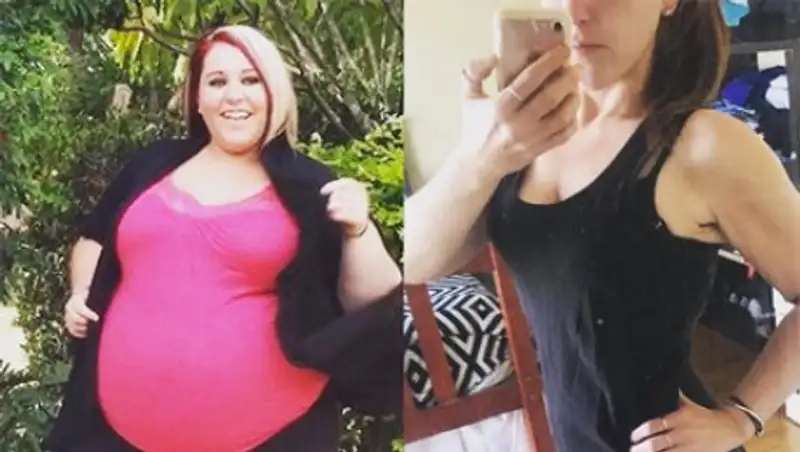 Девушка похудела на 96 килограммов из-за конфуза в самолете