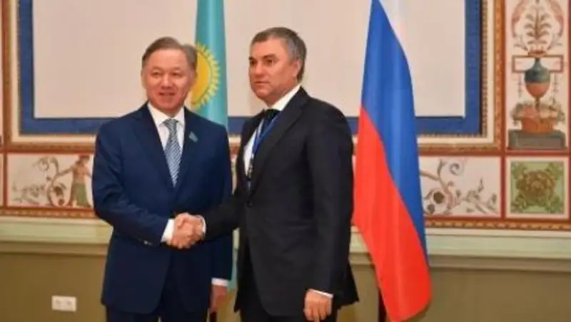 Нигматулин пригласил Председателя Госдумы РФ в Казахстан 