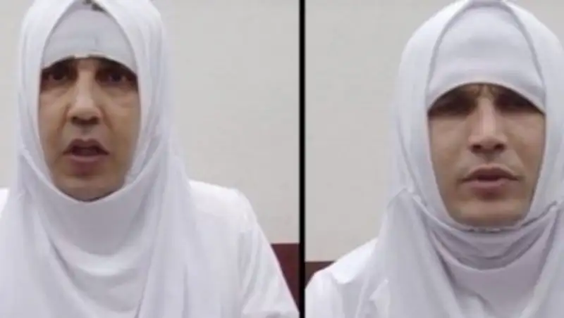 В Таджикистане задержали террористов, переодетых в хиджаб