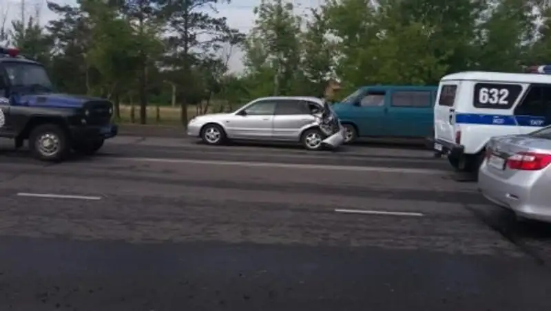 Павлодарда жол апатынан төрт жасар бала зардап шекті