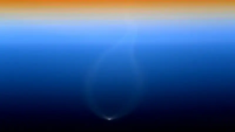 Астронавт снял запуск грузовика Cygnus с борта МКС