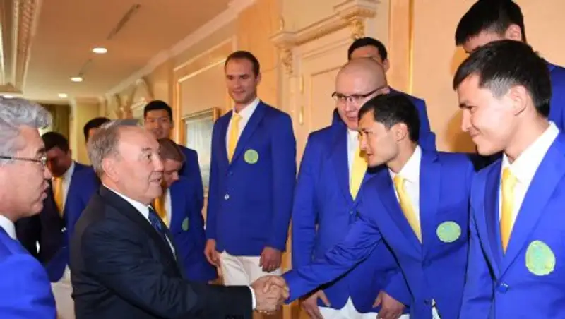 Н. Назарбаев призвал казахстанских спортсменов к максимальной самоотдаче на Олимпиаде в Рио