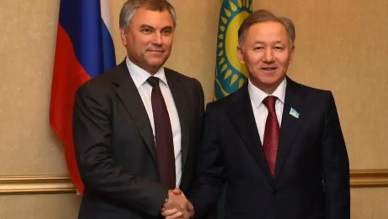 Н.Нигматулин встретился с председателем Госдумы В.Володиным