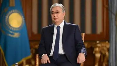 касым-жомарт токаев, интервью, первый канал евразия, фото - Новости Zakon.kz от 17.02.2022 14:21