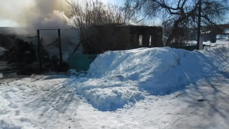 4-летняя девочка сгорела в СКО