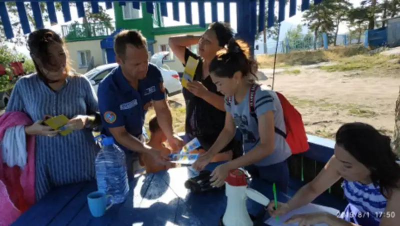 Двух человек за день пришлось спасать на водах Борового