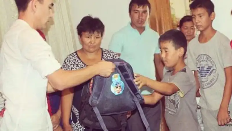 О&#1178;О-да «мектепке жол» акциясы &#1257;тті