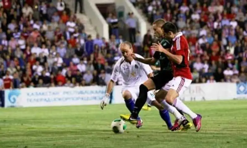 «Актобе» в первом матче третьего отборочного раунда Лиги Европы победил исландский «Брейдаблик» - 1:0 (фото), фото - Новости Zakon.kz от 02.08.2013 15:15